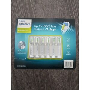 Philips Sonicare w/ Diamond Clean Brush Heads Medium 6 pack HX6066 New Sealed